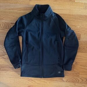 Kids Black Mondor Ice Skating Jacket YJ